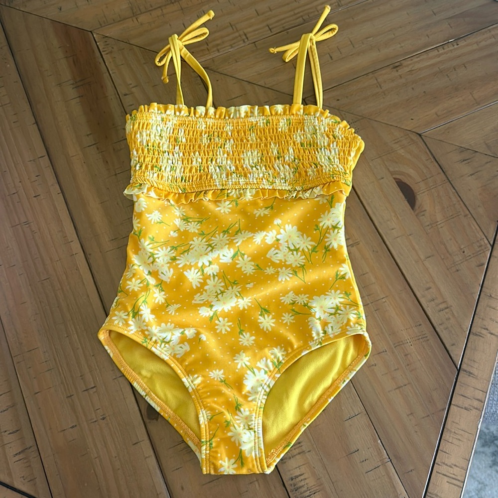 Floral Cat & Jack One piece swimsuit